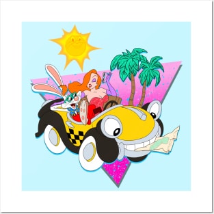 Cruisin' Down to Toontown (1980s EDITION!) Posters and Art